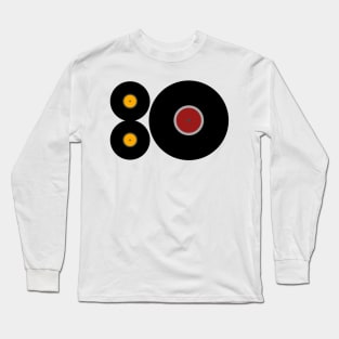 80s Vinyl Long Sleeve T-Shirt